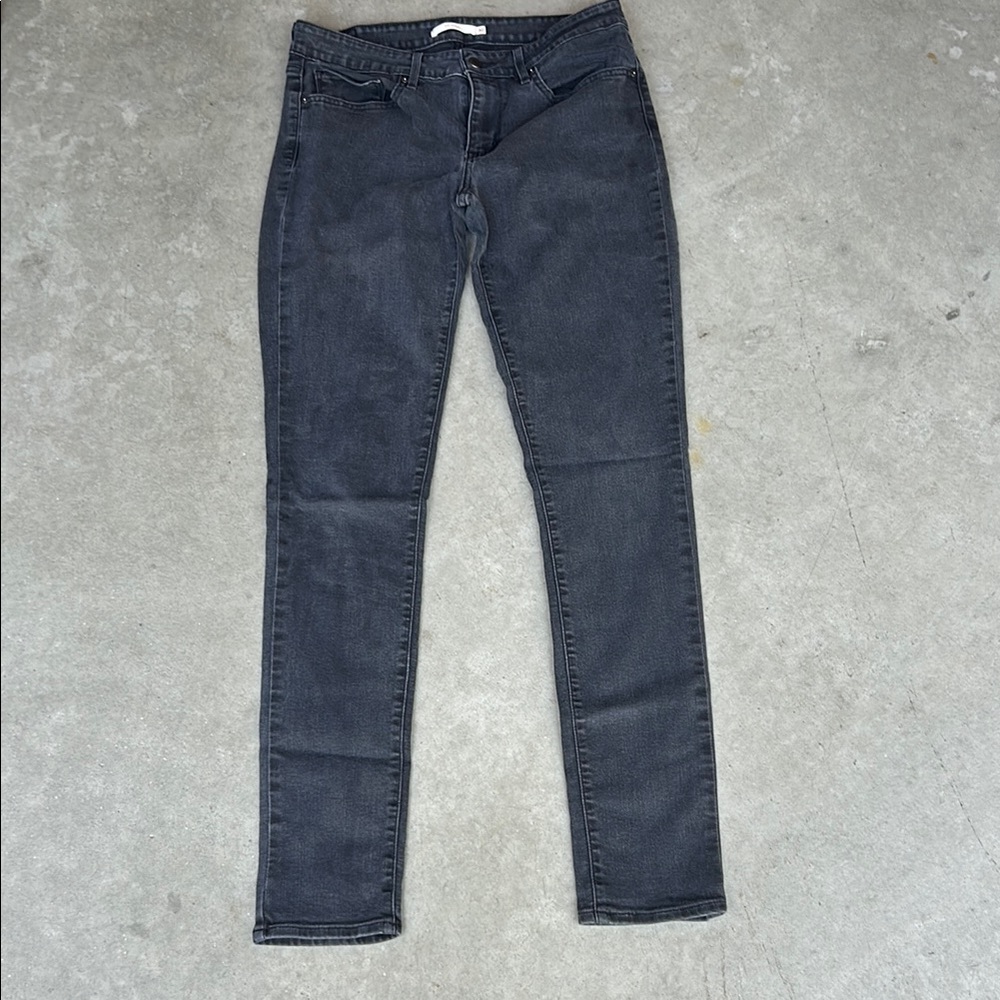 Levi's Gray Skinny Jeans Classic Style